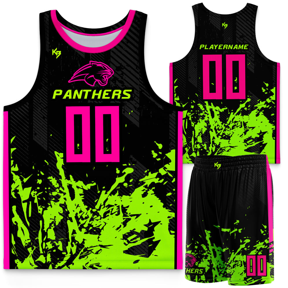 Panthers Custom Basketball Uniform