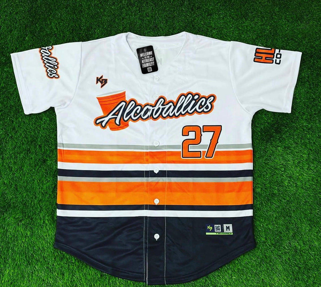 Full Button Down Softball Jersey