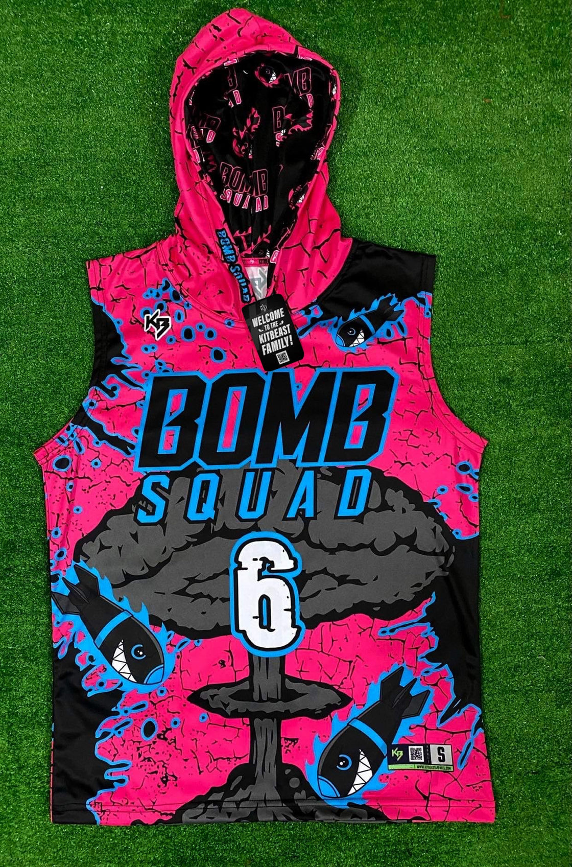 Bomb Squad Dri-Fit Hooded 7v7 Jersey