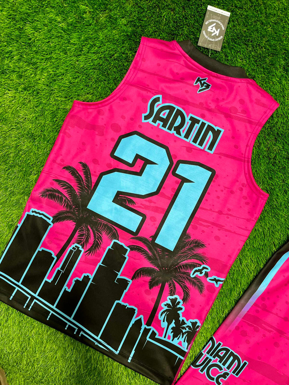 Miami Vice Compression 7v7 Jersey