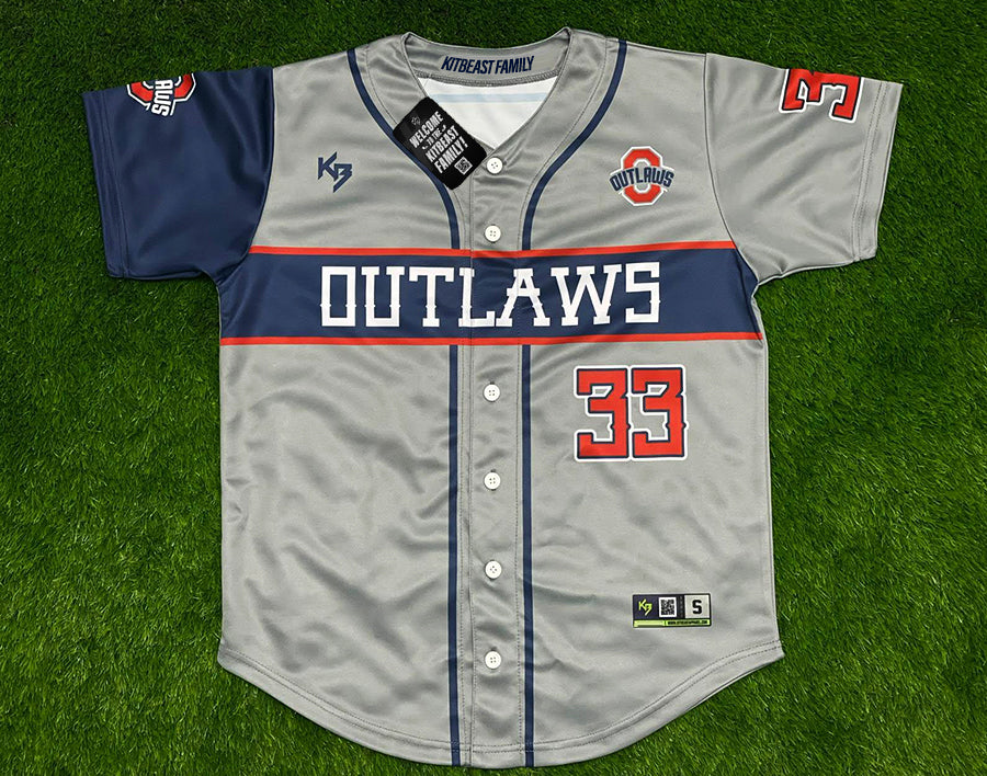 Full Button Down Softball Jersey