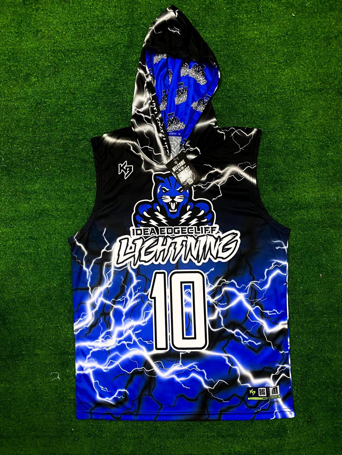 Lightning Hooded Compression 7v7 Jersey