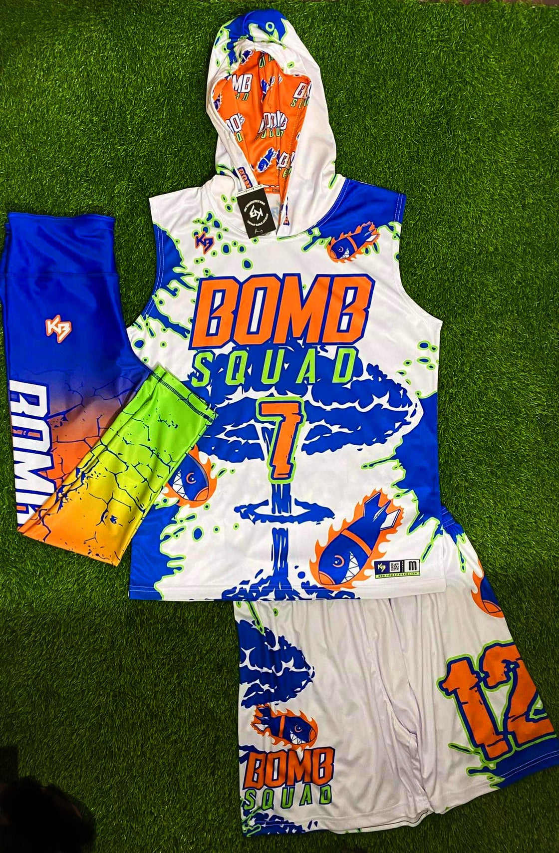 Bomb Squad Dri-Fit Hooded 7v7 Jersey