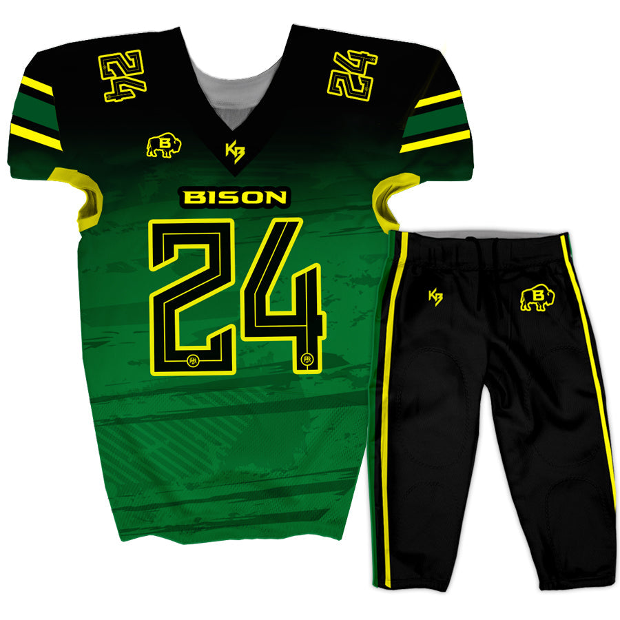 Bison Tackle Football Uniforms