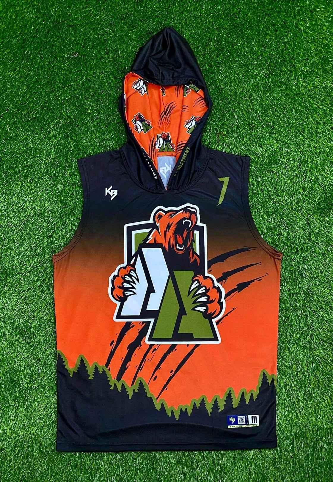 Grizzlies Compression 7v7 Jersey