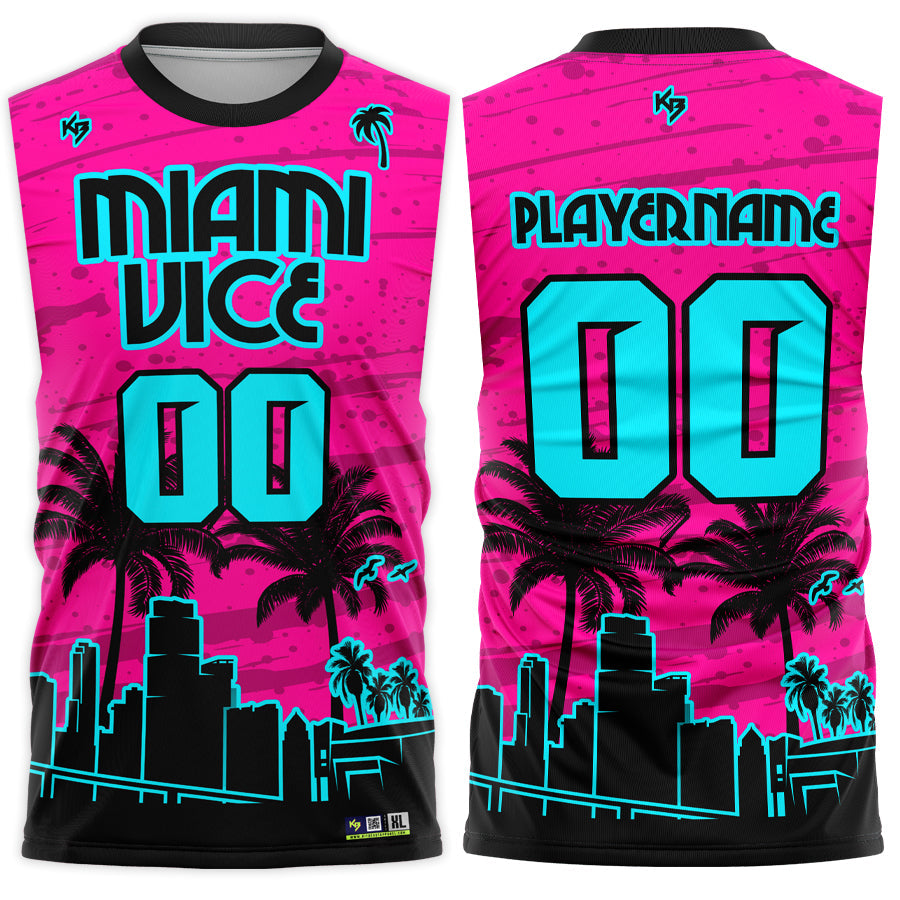 Miami Vice Compression 7v7 Jersey