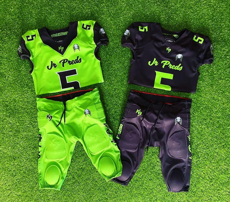 Outlaws Tackle Football Uniforms